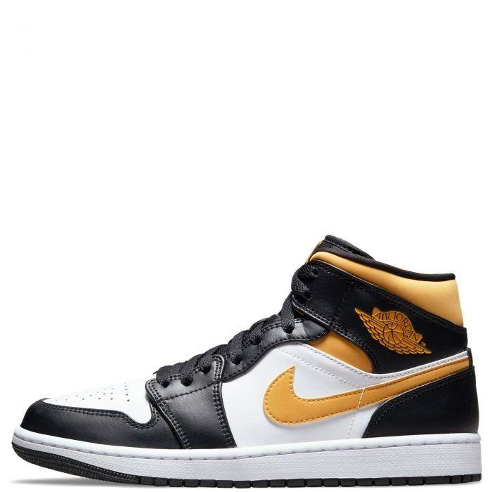 Zapatilla Jordan 1 Mid Amarillas-5