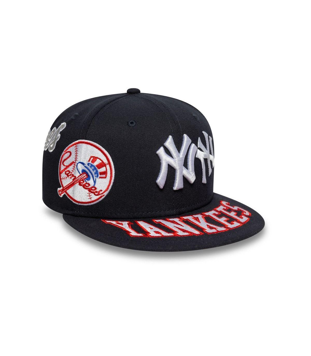 Gorro New Era New York Yankees 59Fifty All Over Azul Marino-2