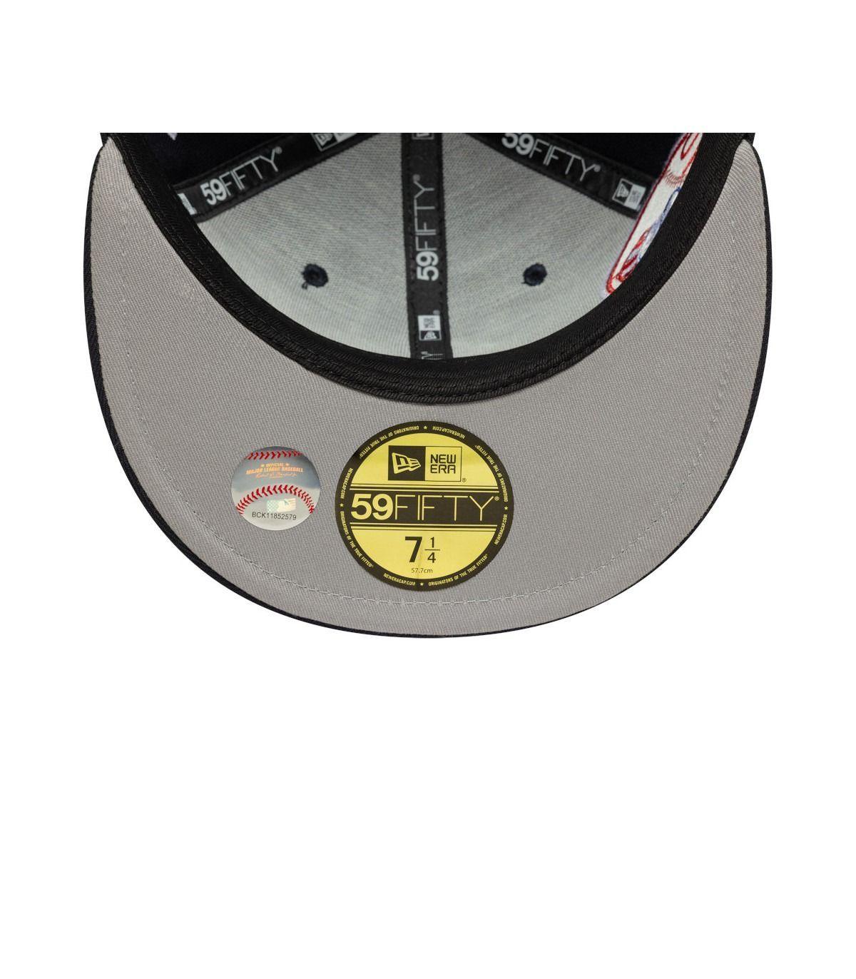 Gorro New Era New York Yankees 59Fifty All Over Azul Marino-6