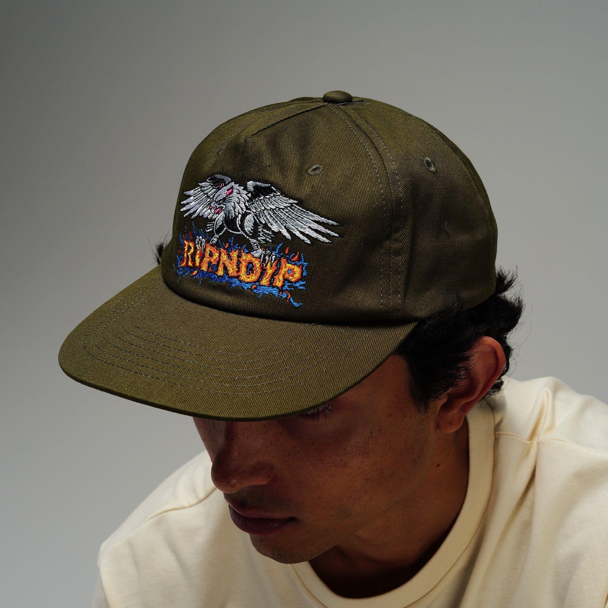 Gorro Ripndip Birdy Snapback Verde Oliva-4
