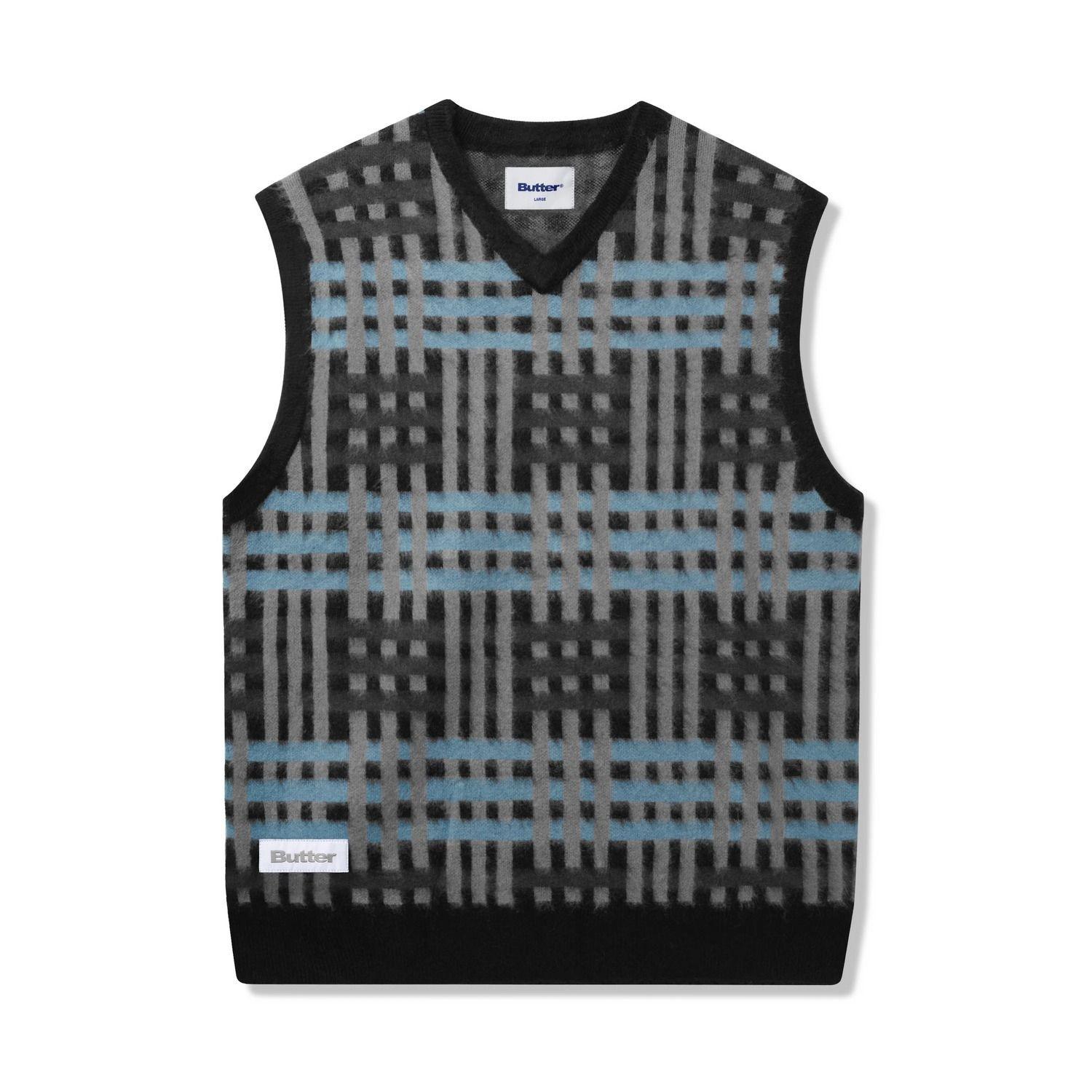 Chaleco Vest Butter Goods Weave Knitted-2