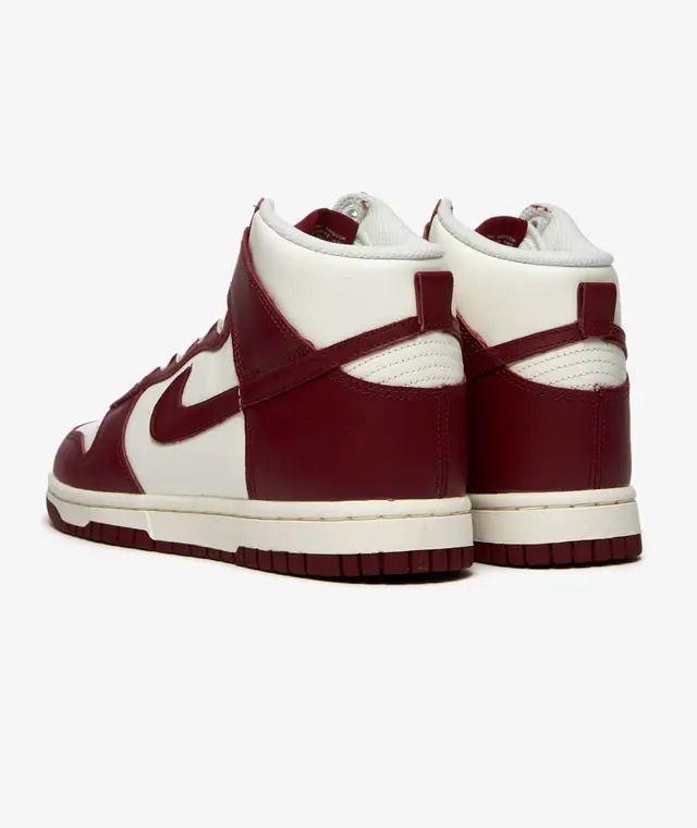 Zapatillas Nike Dunk High Mujer Team Red-2