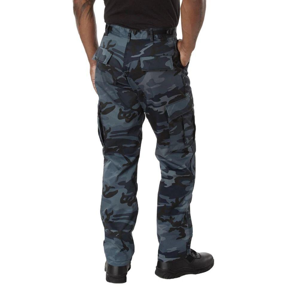 Pantalon Rothco Cargo Camo Azul Marino-3