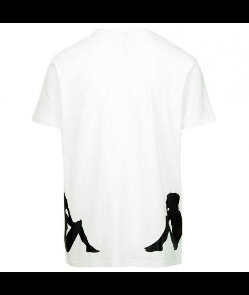Polera Kappa Authentic Fico Blanca-1