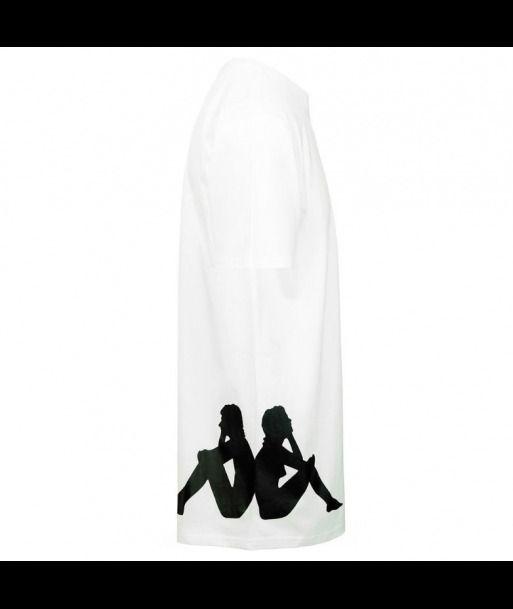 Polera Kappa Authentic Fico Blanca-2