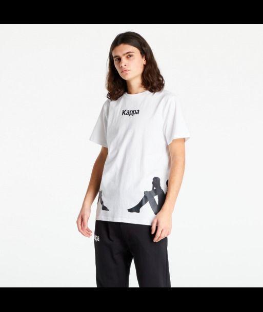 Polera Kappa Authentic Fico Blanca-3