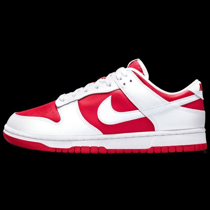 Zapatillas Nike Dunk Low Red White-2