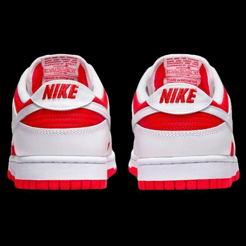 Zapatillas Nike Dunk Low Red White-3