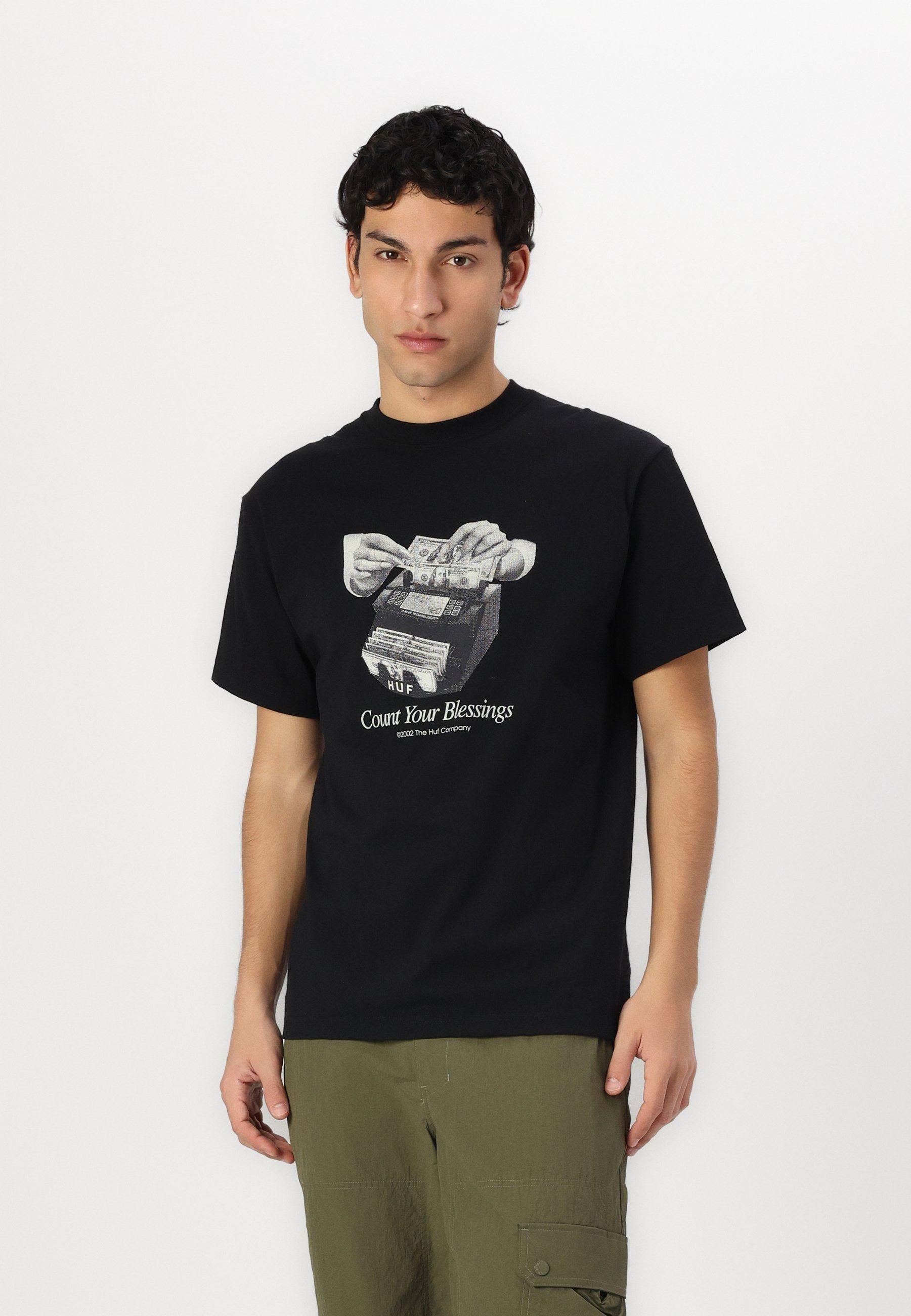 Polera HUF Blessings Negra-3