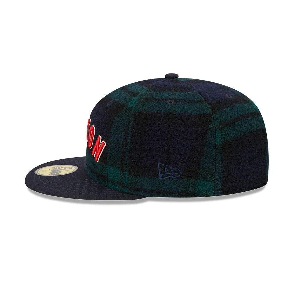 Gorro New Era 59Fifty Boston Red Sox Tartan Verde-4