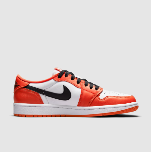 Zapatillas Jordan 1 Low OG Orange Mujer-2