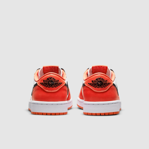 Zapatillas Jordan 1 Low OG Orange Mujer-3