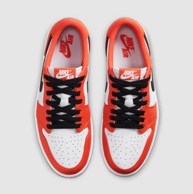 Zapatillas Jordan 1 Low OG Orange Mujer-5