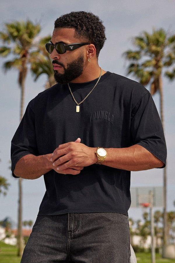 Polera YoungLA Copped Fundation Washed-2