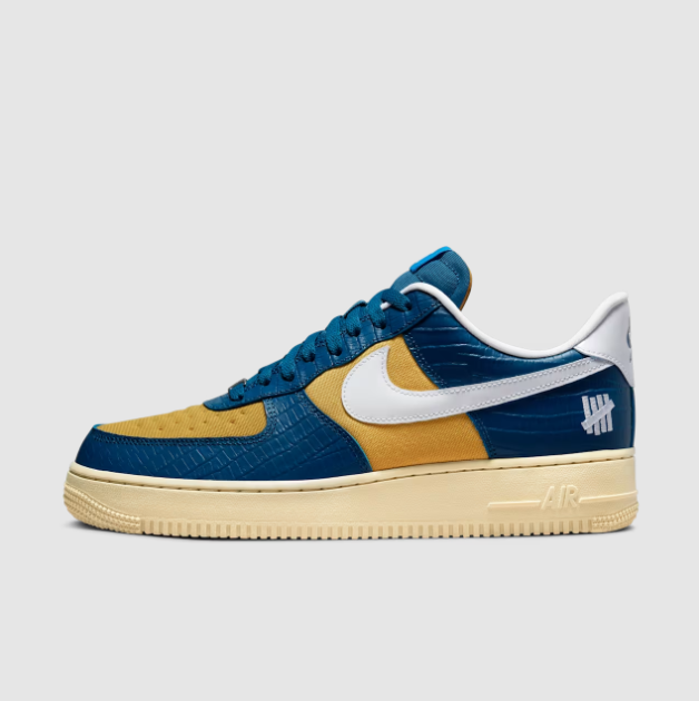 Zapatillas Nike Air Force 1 x Undefeated azul-2
