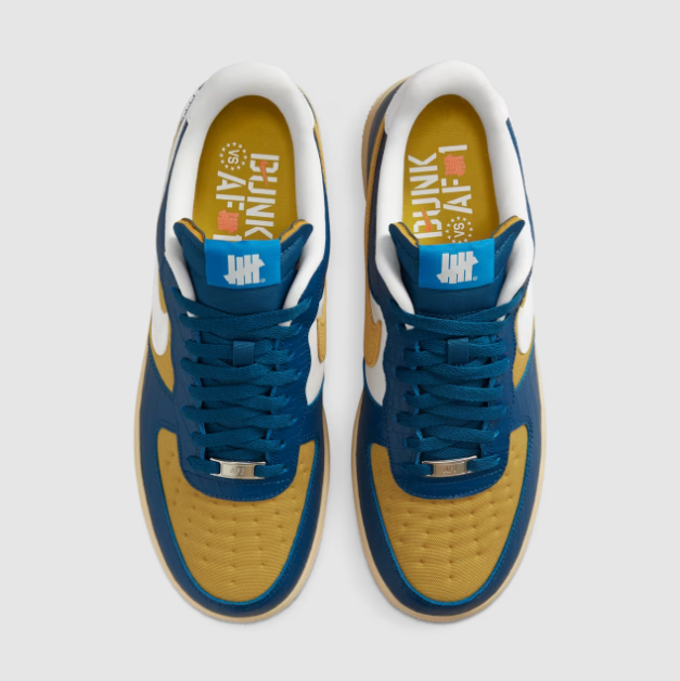 Zapatillas Nike Air Force 1 x Undefeated azul-3