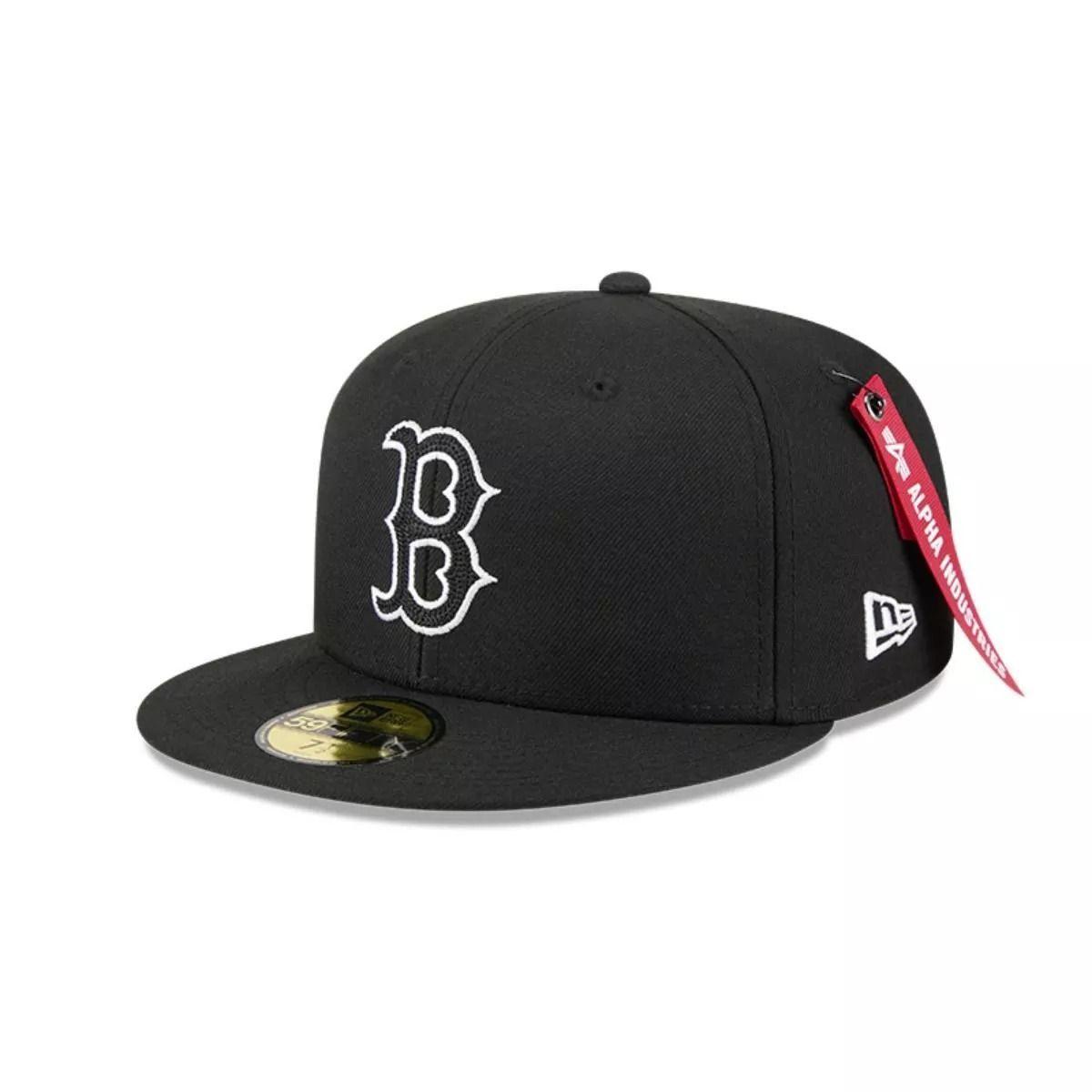 Gorro New Era Boston Red Sox 59Fifty Alpha Industries Negro-0