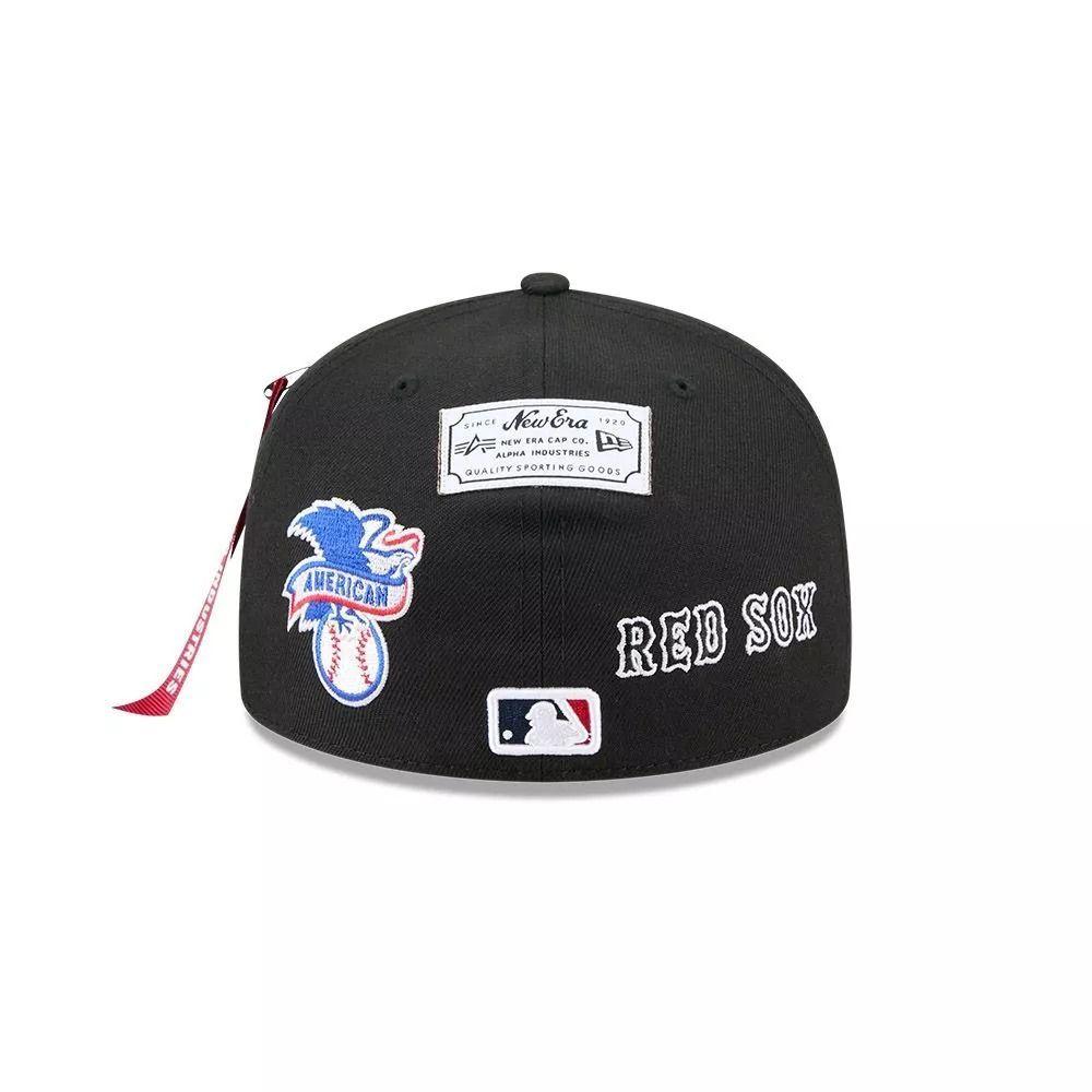 Gorro New Era Boston Red Sox 59Fifty Alpha Industries Negro-4