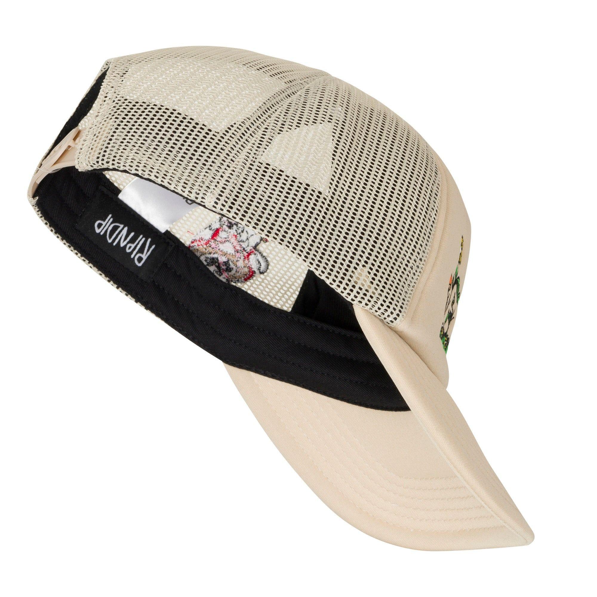 Gorro Trucker Ripndip Field Friends Crema-2