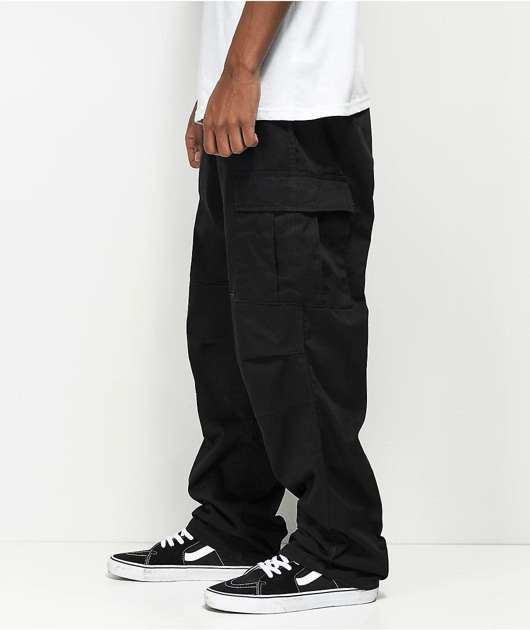 Pantalon Rothco Cargo Negro-2