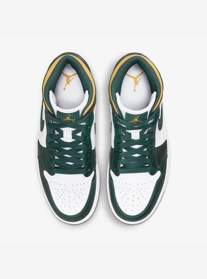 Zapatilla Jordan 1 Mid Verde Amarilla-2