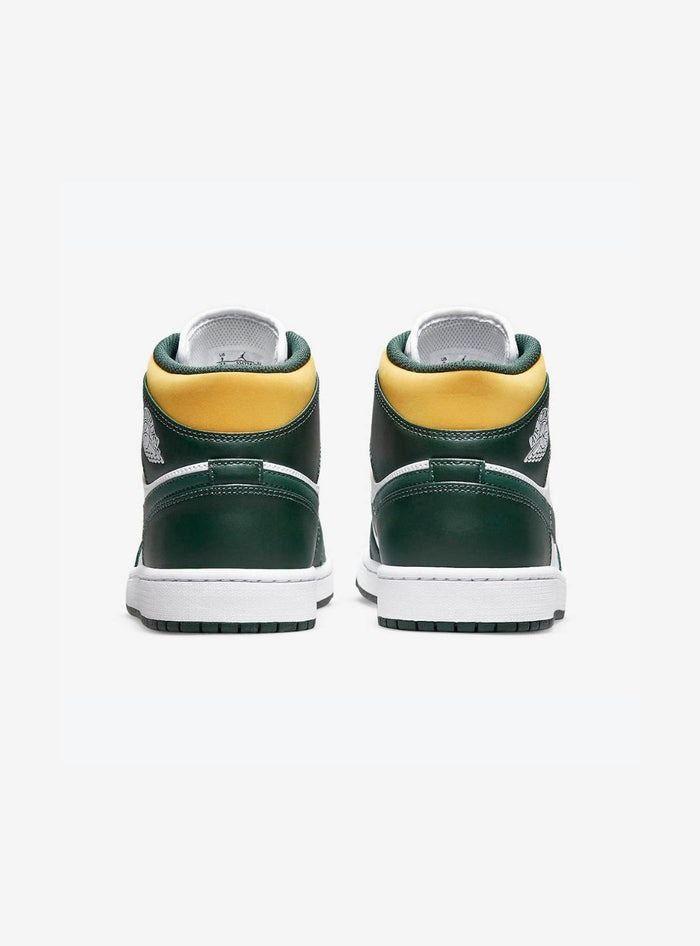 Zapatilla Jordan 1 Mid Verde Amarilla-3
