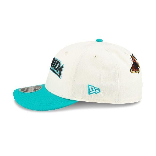 Gorro New Era x Felt 9FIFTY Miami Florida Marlins Low Profile Snapback-5