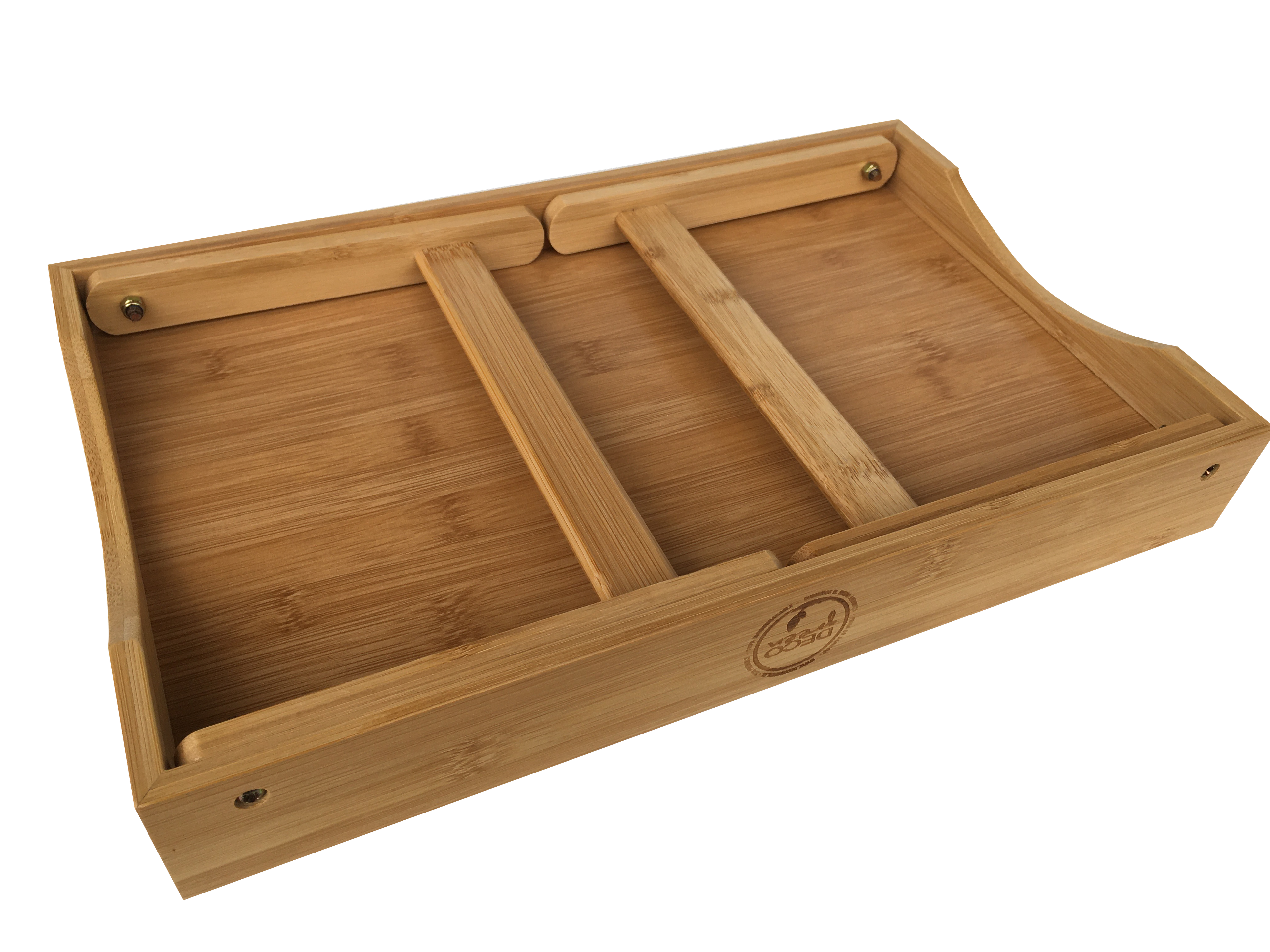 Bandeja Bio Bamboo con Patas 37x23x20 cm-2