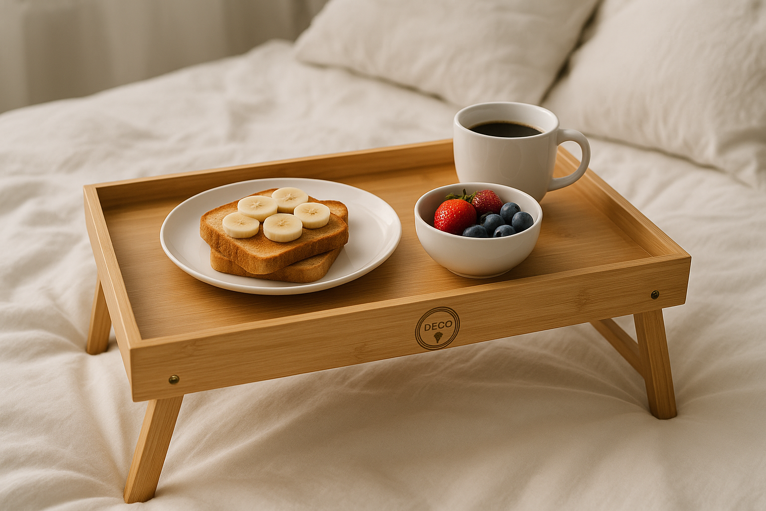 Bandeja Bio Bamboo con Patas 37x23x20 cm-3