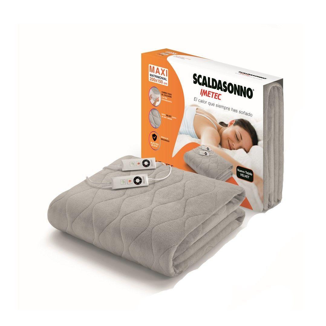 Calienta Cama Scaldasonno Maxi Mat. Grey Velvet /200X150-0