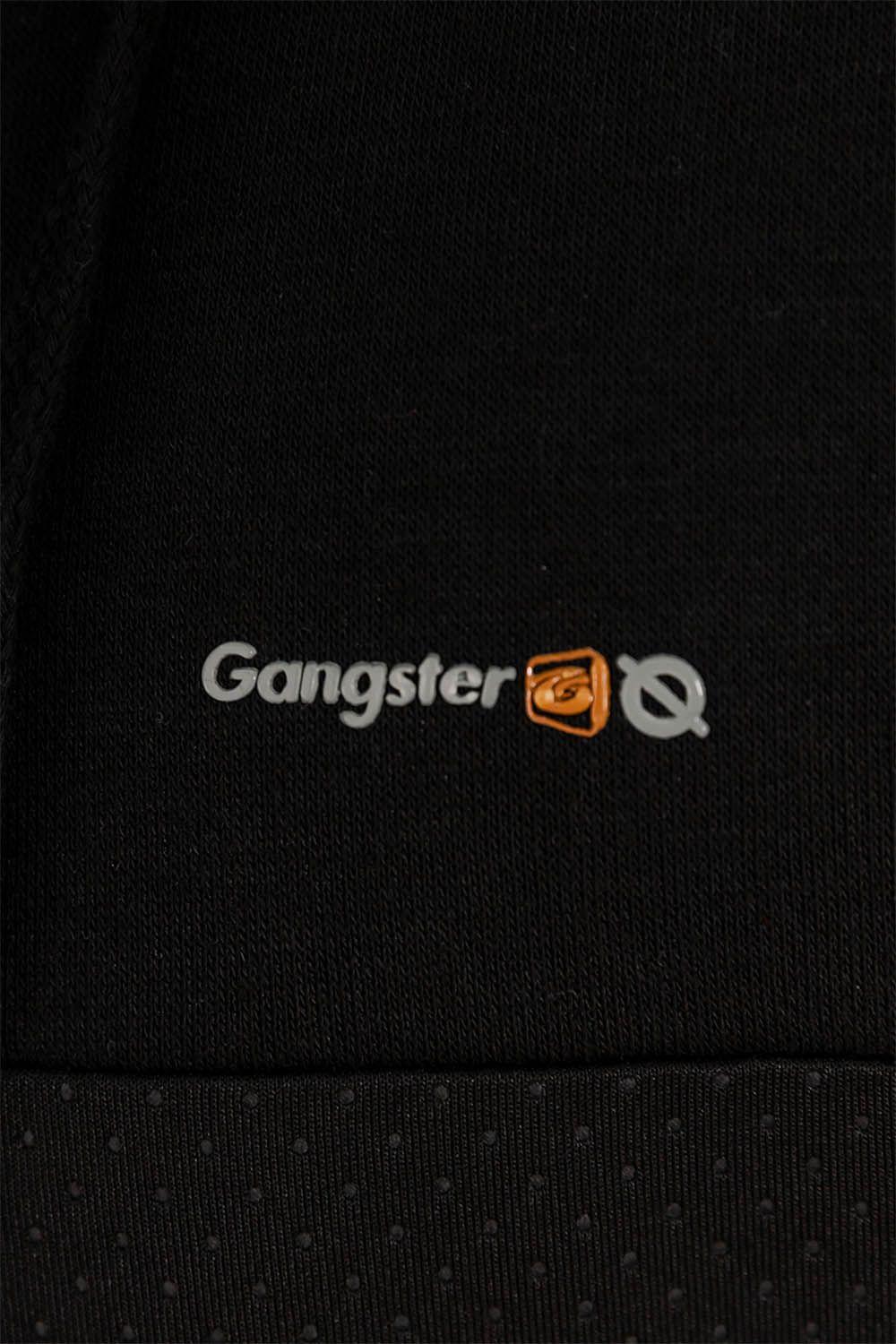 Teen Polerón Fullzipper Fleece Dino Negro Gangster-2