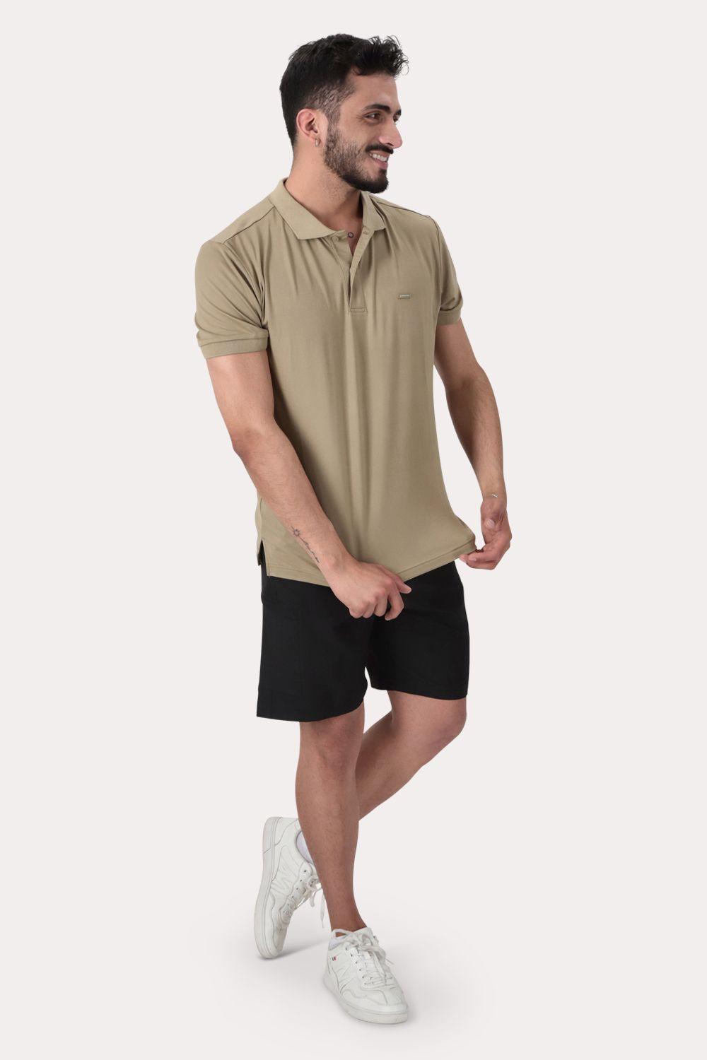 Polera Polo Pulaski Café Claro-3