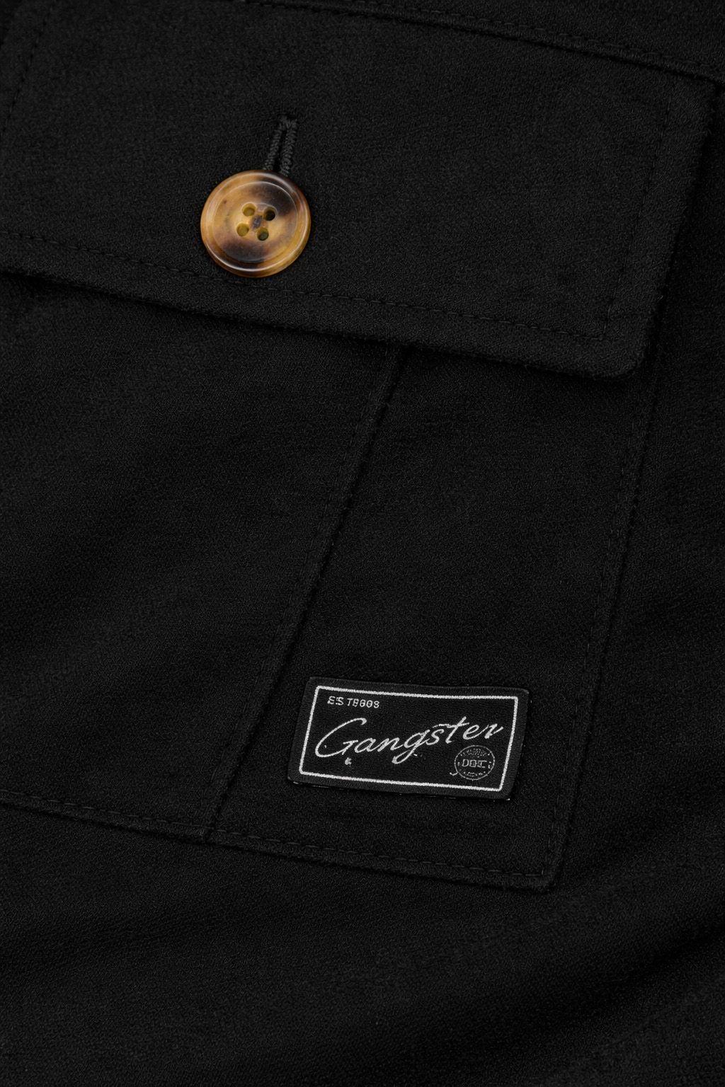 Chaqueta Overshirt Calm Negro-2