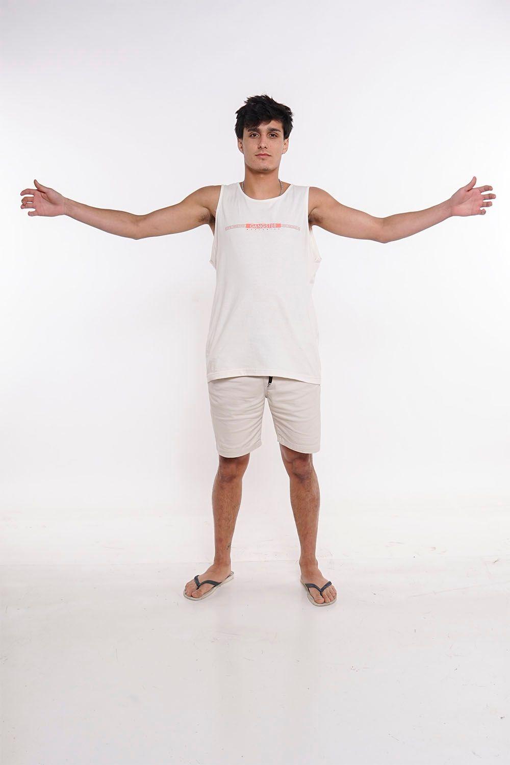 Polera Sm Rings Blanco Gangster-3