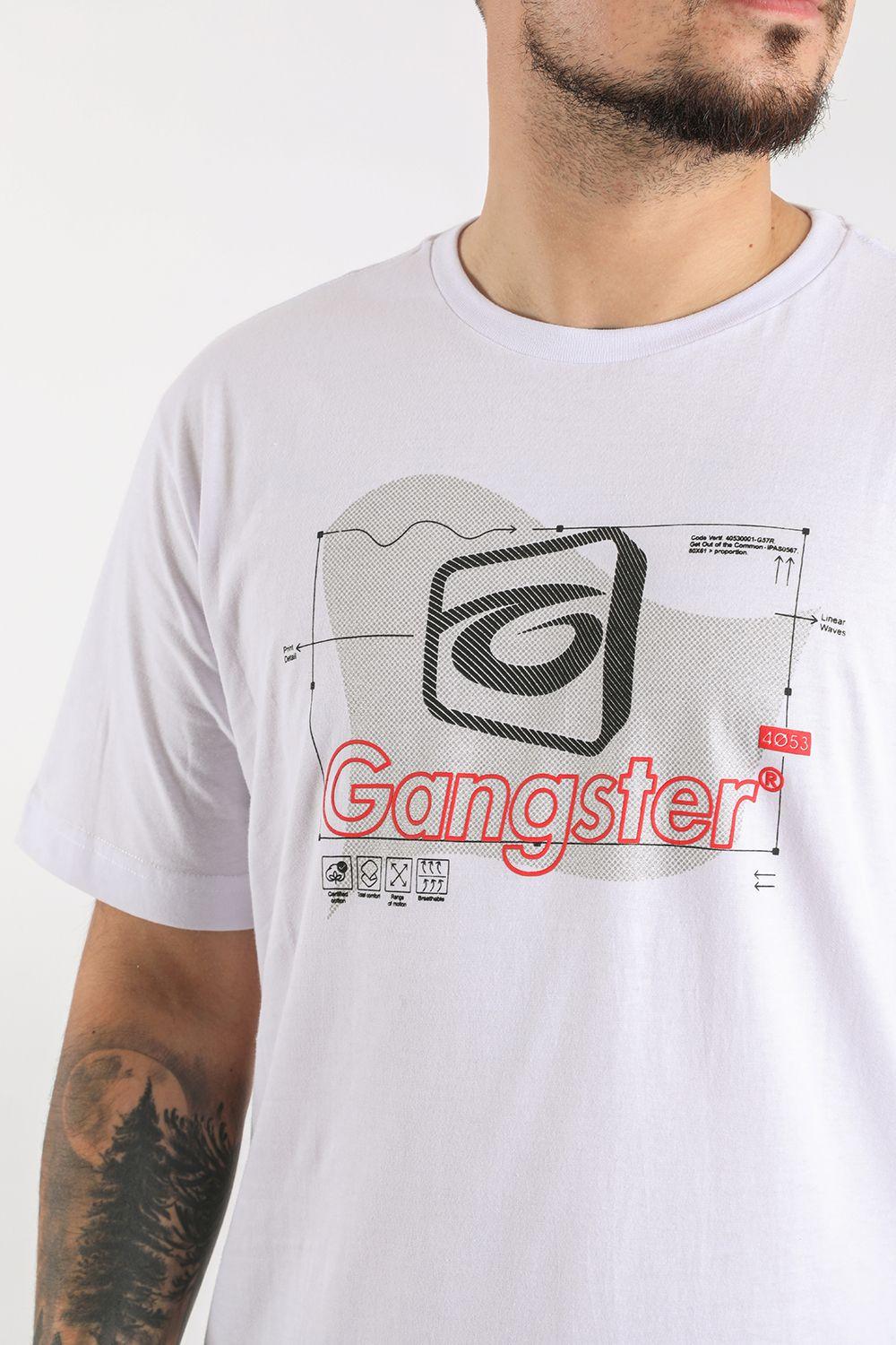 Plus Polera Mc Básica Cosmic Blanco Gangster-2