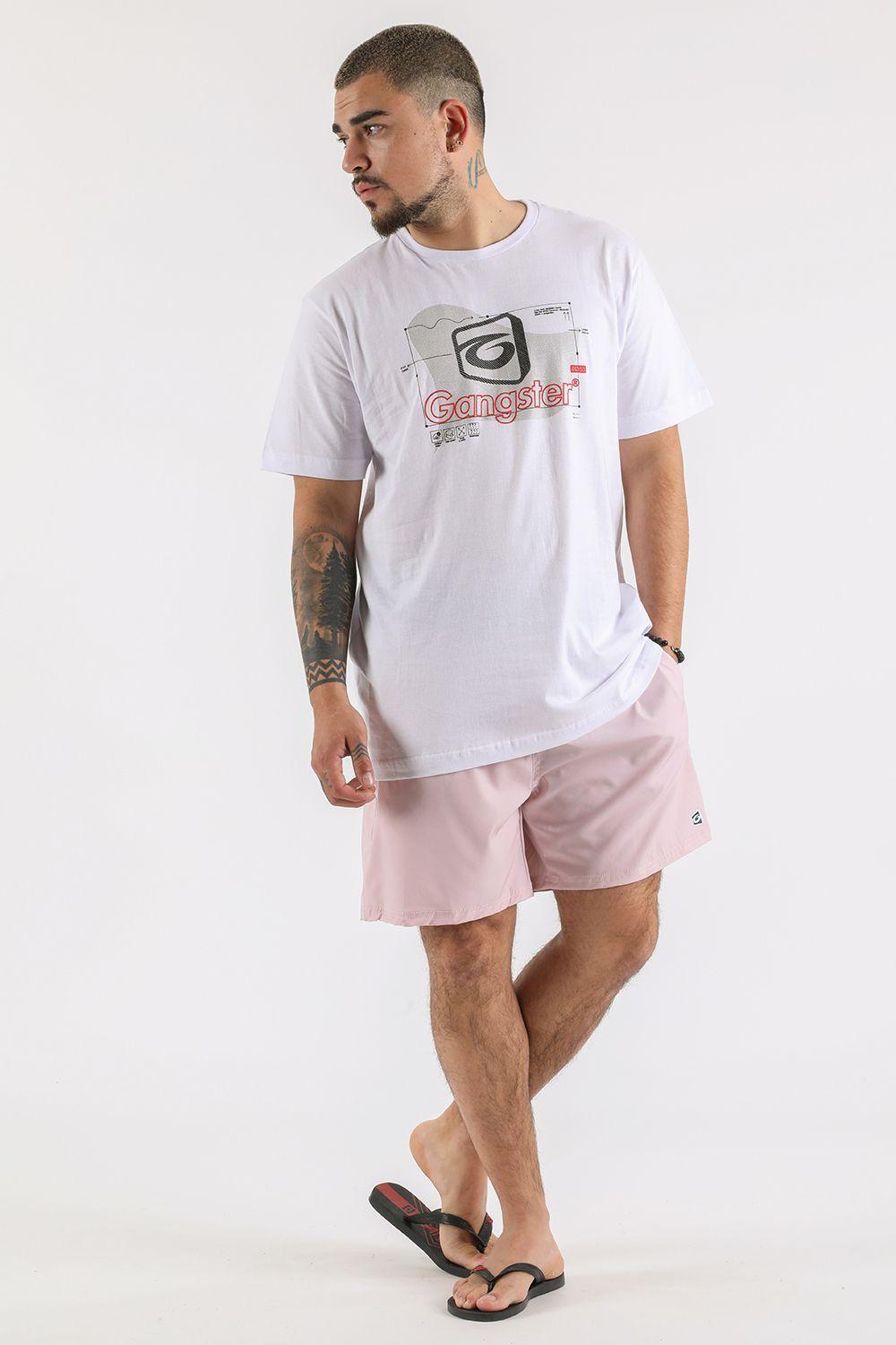 Plus Polera Mc Básica Cosmic Blanco Gangster-3