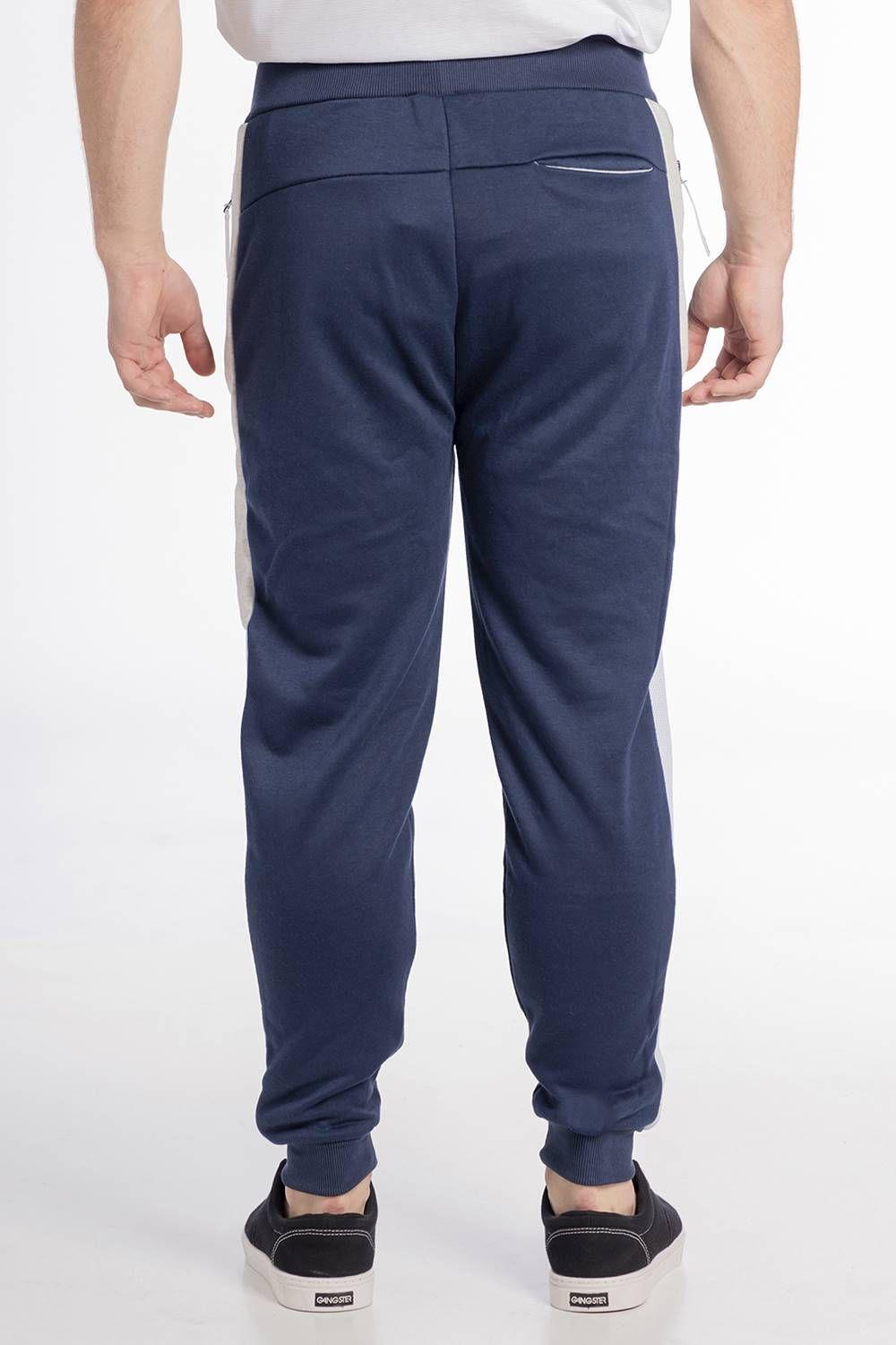 Buzo Loopback Azul Gangster-1