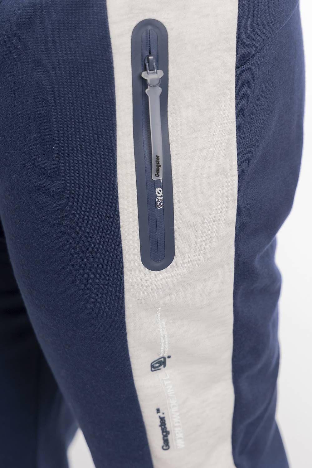 Buzo Loopback Azul Gangster-2
