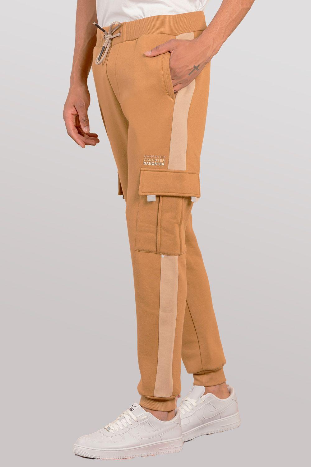 Pantalon Jogger Cargo Cafe Gangster-2