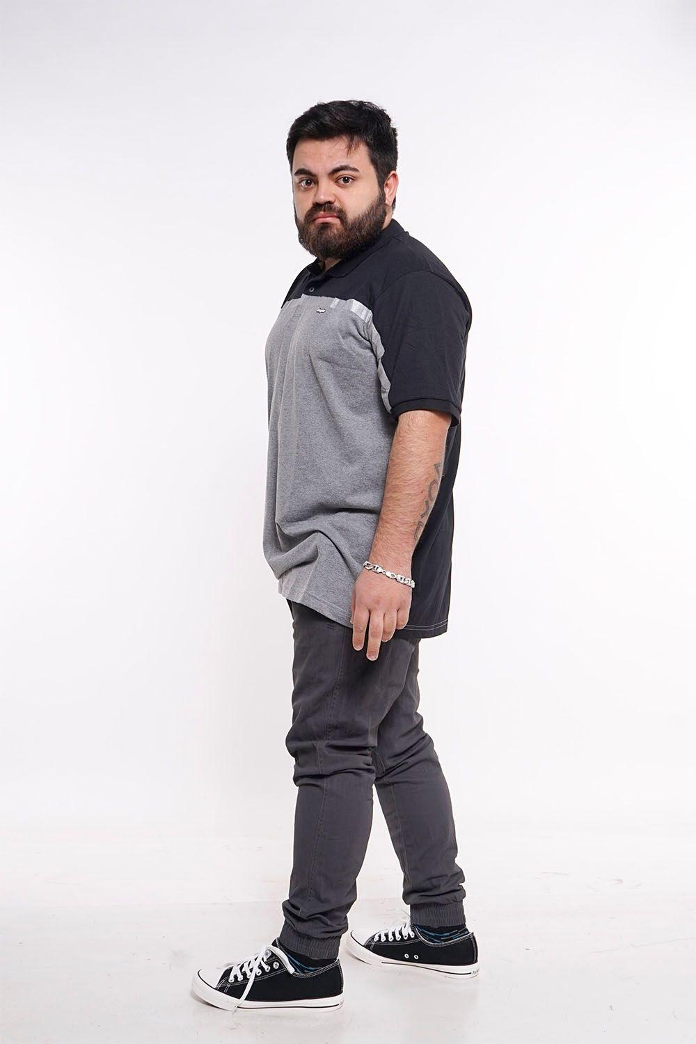 Plus Polera Cuello Dynamo Negro-3