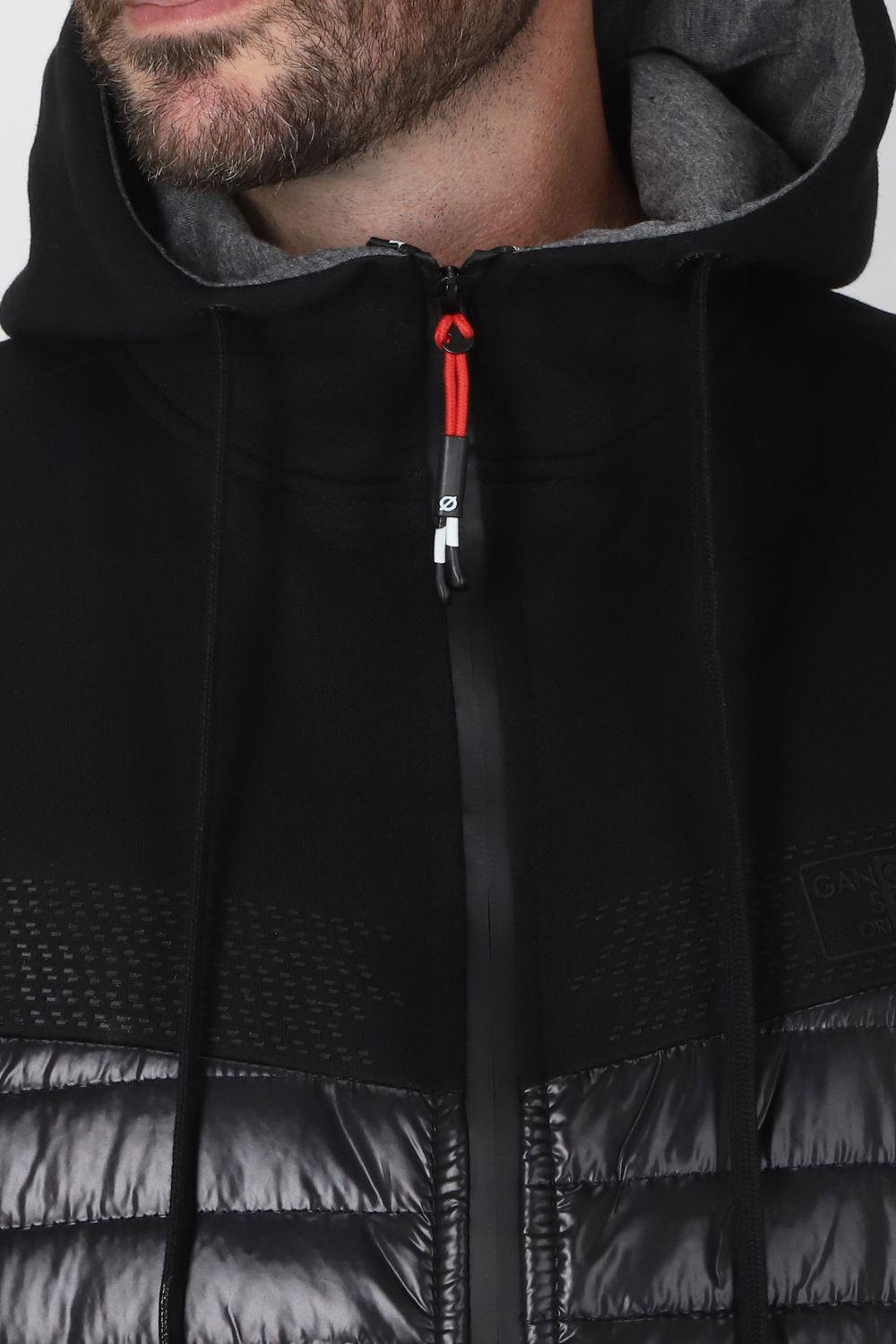 Chaqueta Híbrida Union Negro Gangster-2
