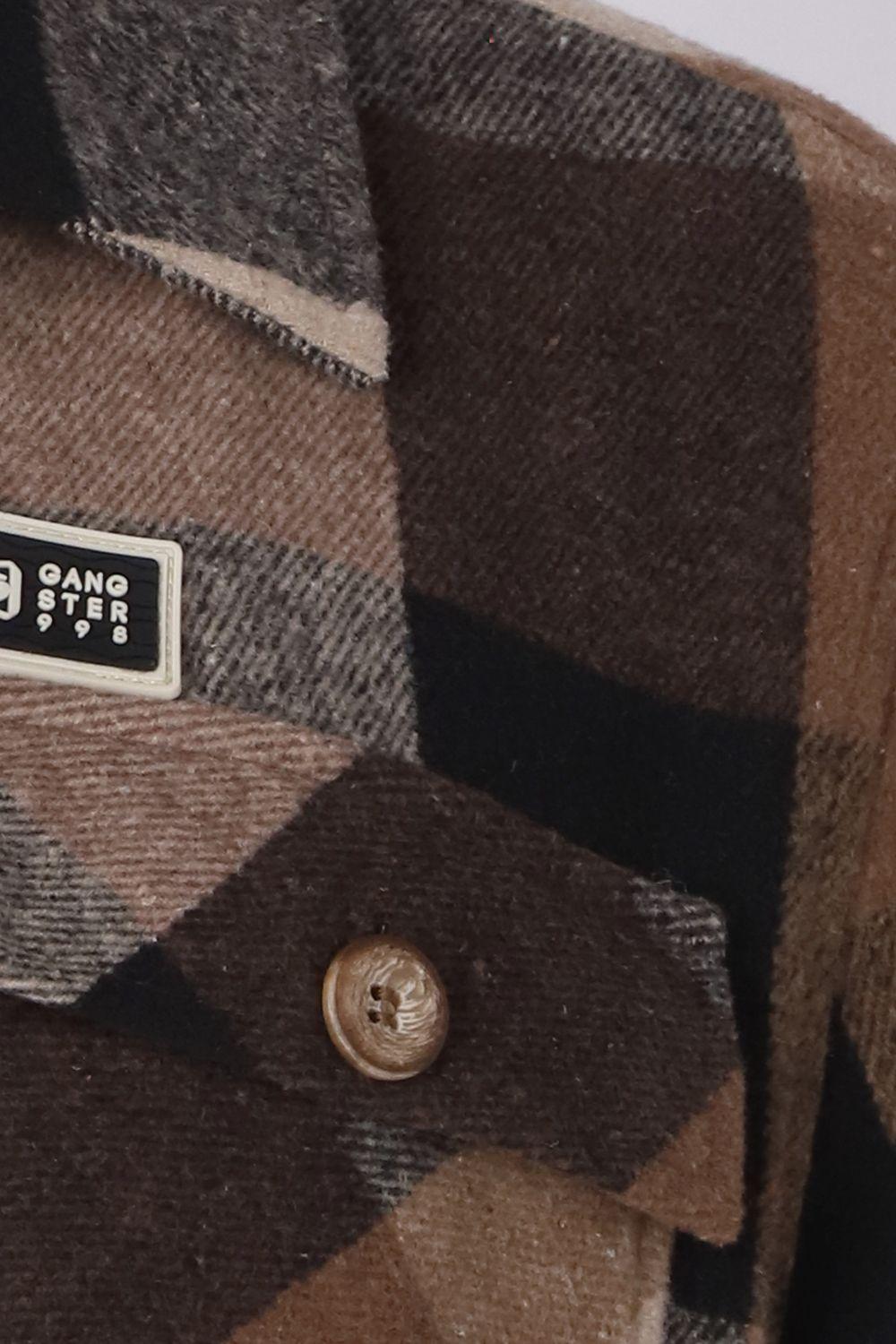 Chaqueta Franela Rodeo Cafe Gangster-2