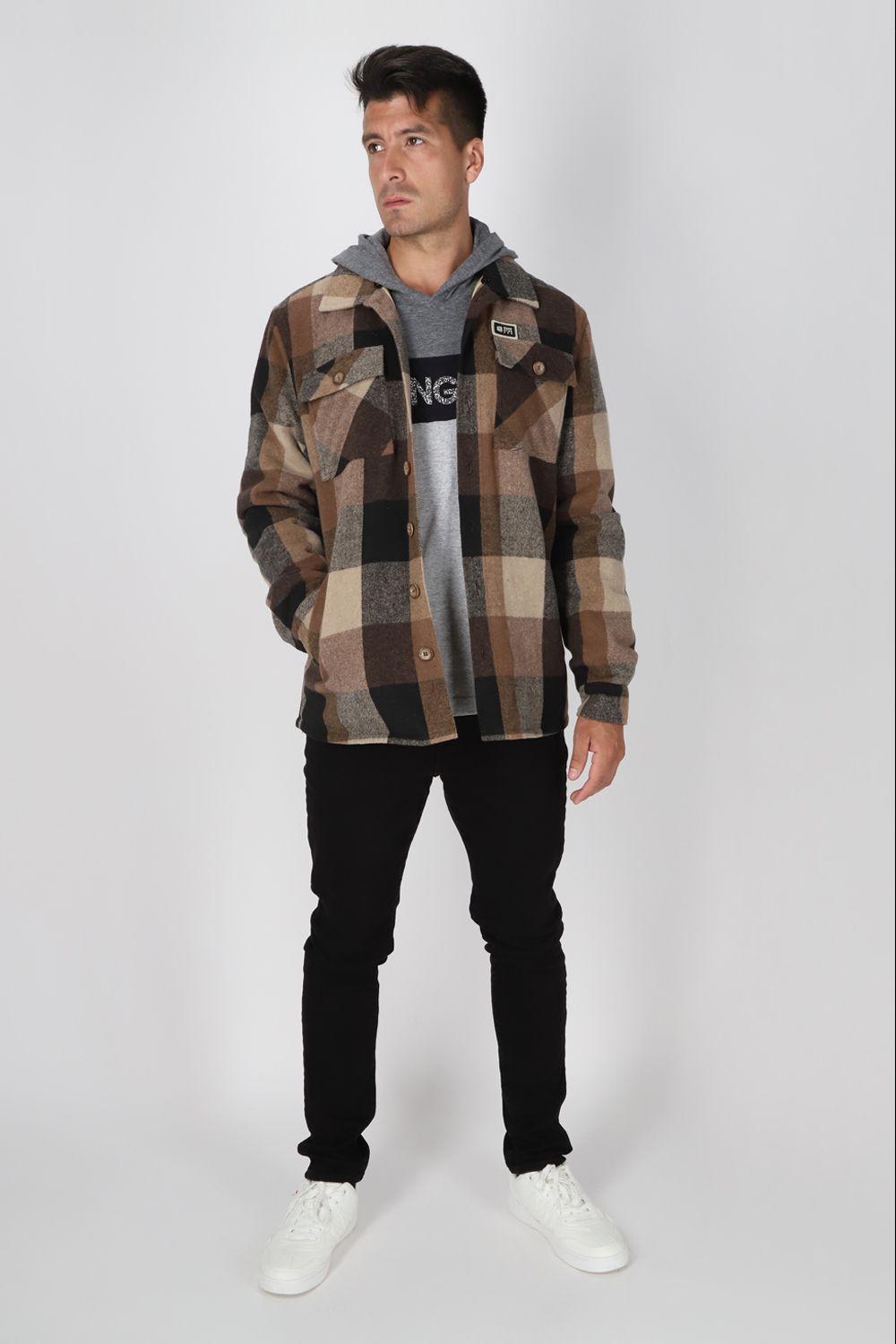 Chaqueta Franela Rodeo Cafe Gangster-3