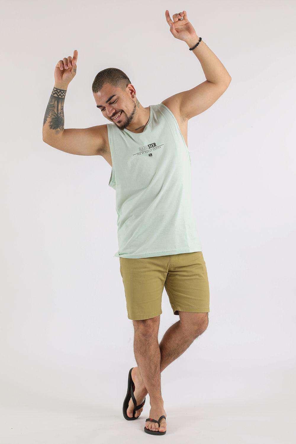 Polera Sm Mistake Verde Gangster-3