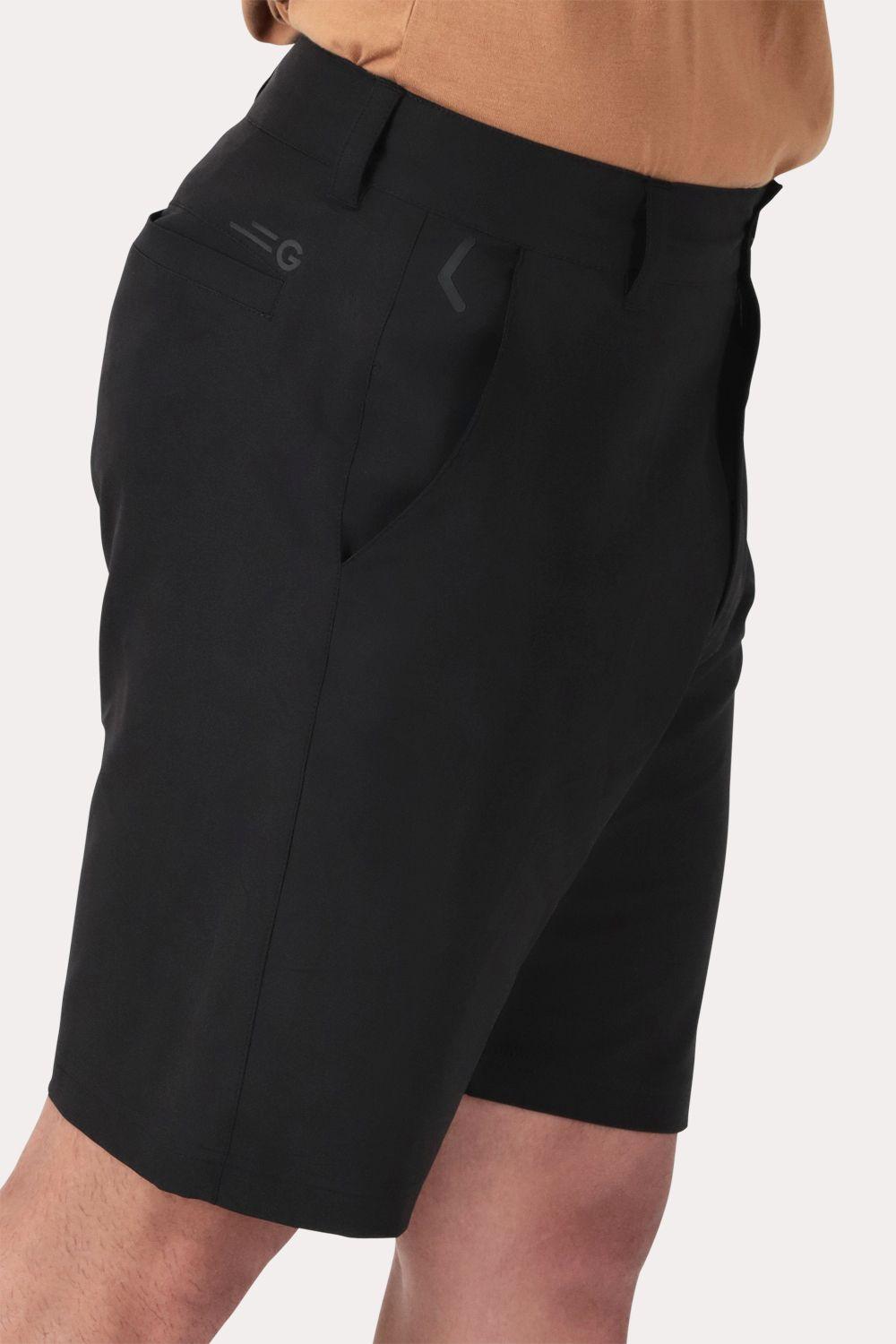 Plus Bermuda Elasticado Bloor Negro-2