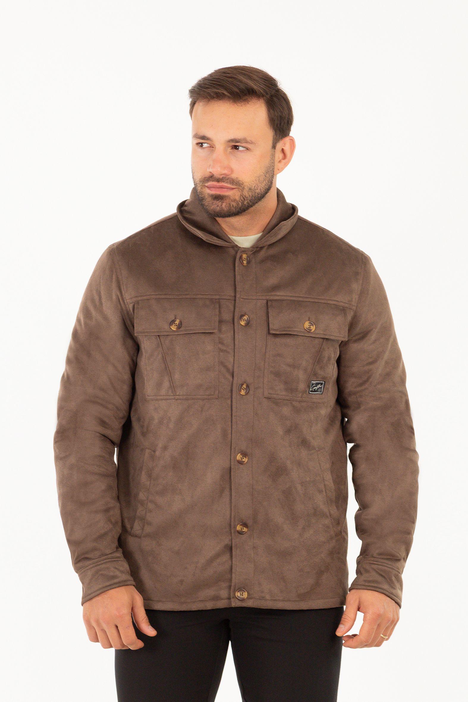 Chaqueta Overshirt Calm Cafe-0