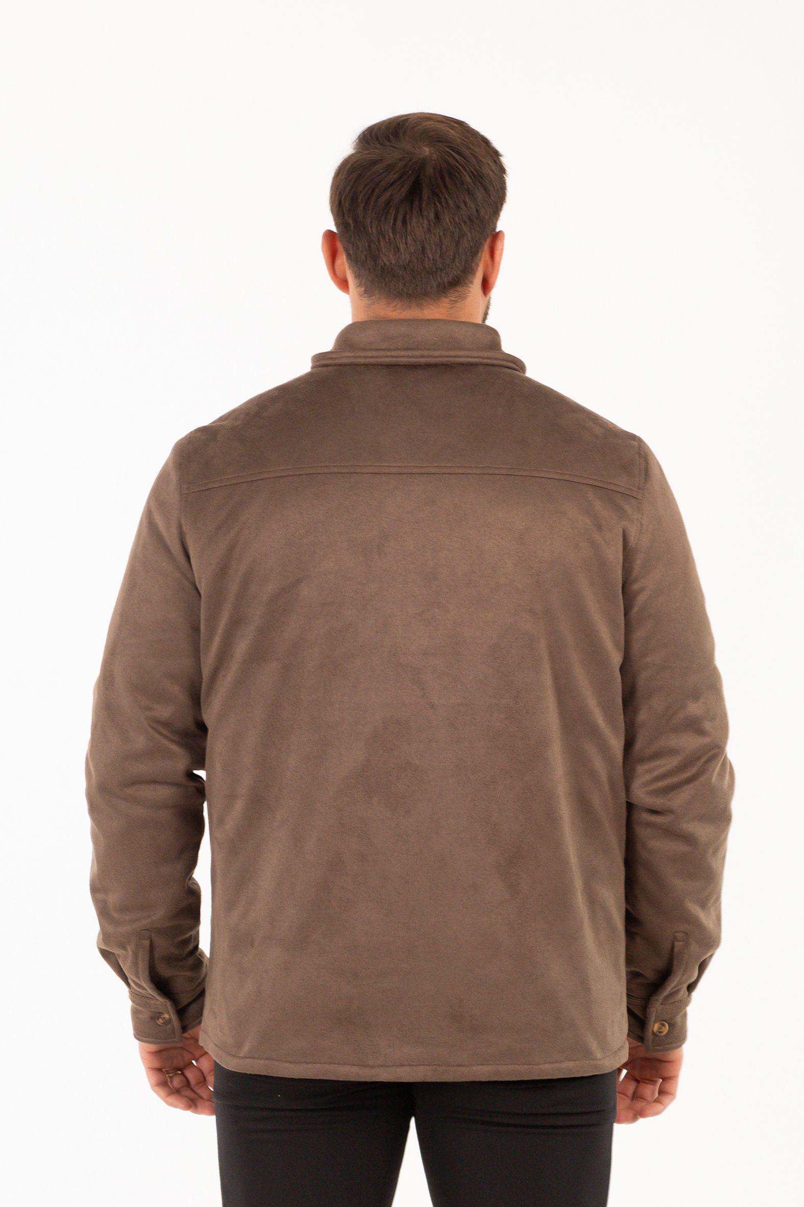 Chaqueta Overshirt Calm Cafe-1