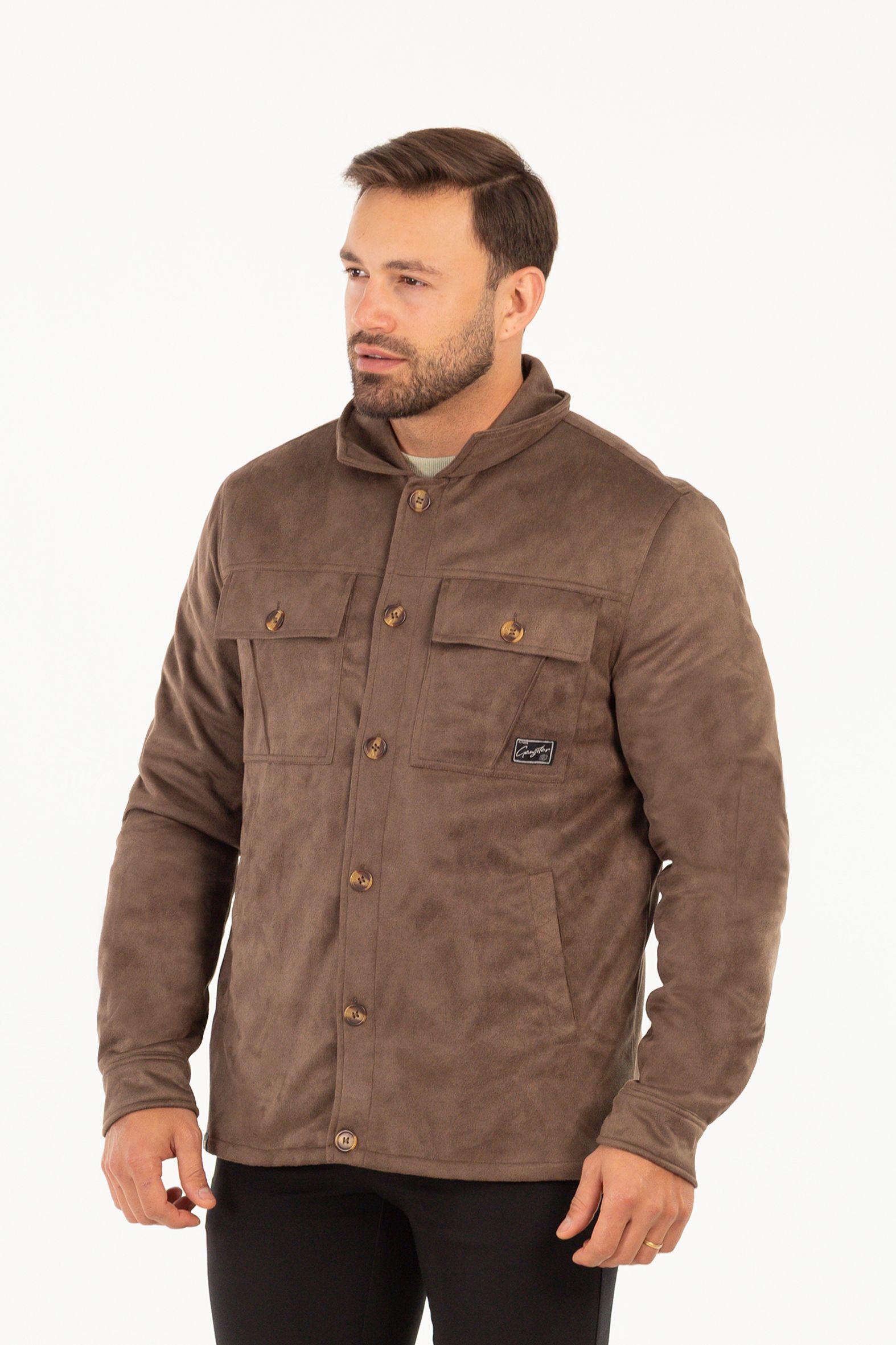 Chaqueta Overshirt Calm Cafe-2