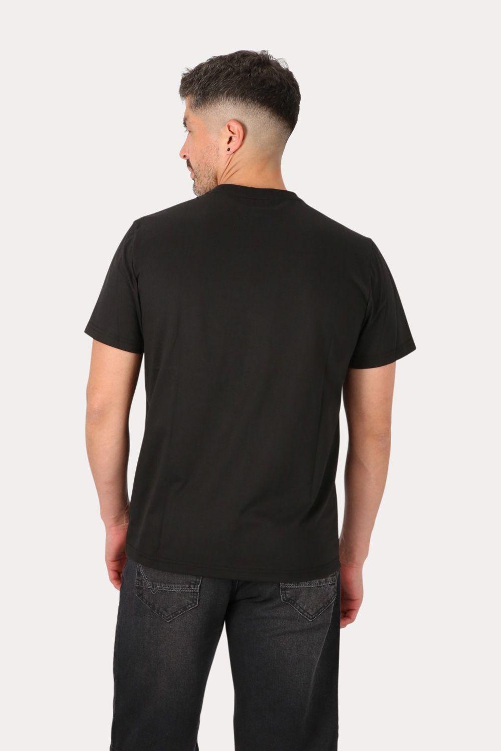 Polera Mc Básica  Santo Negro Gangster-1