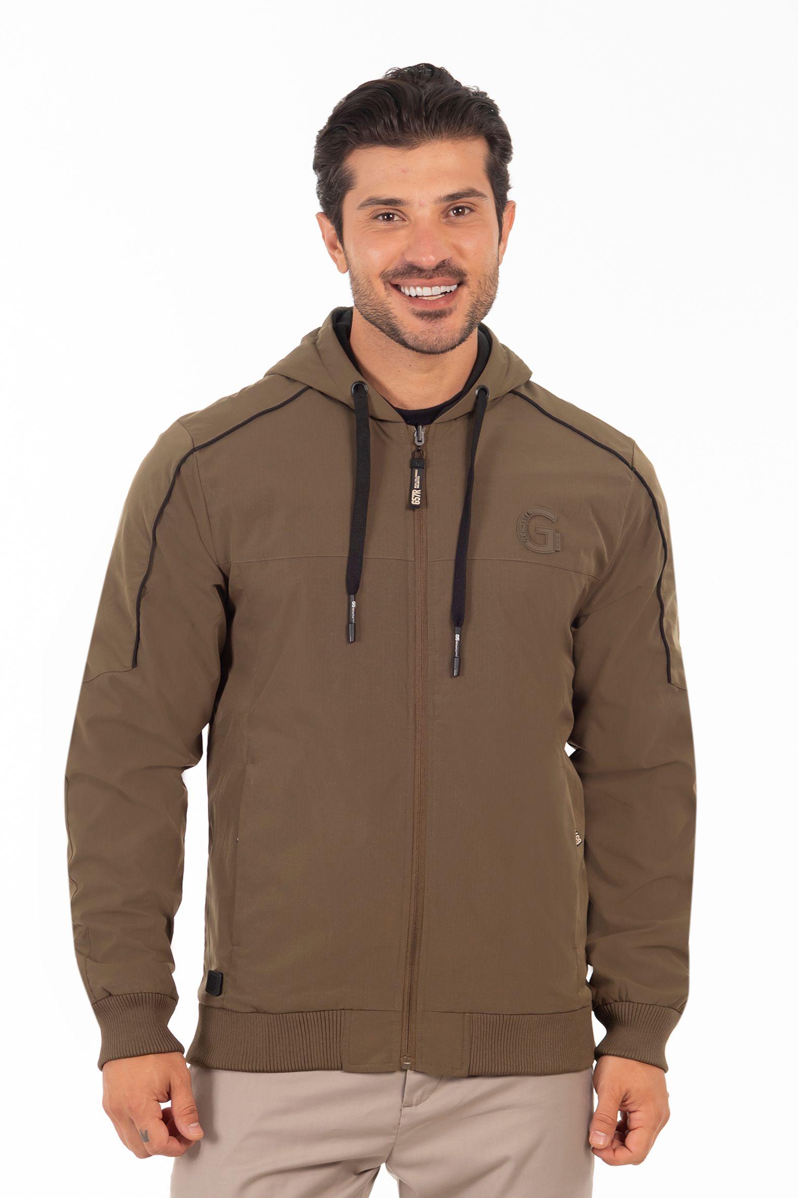 Cortaviento Reversible Flip Verde Oliva Gangster-0